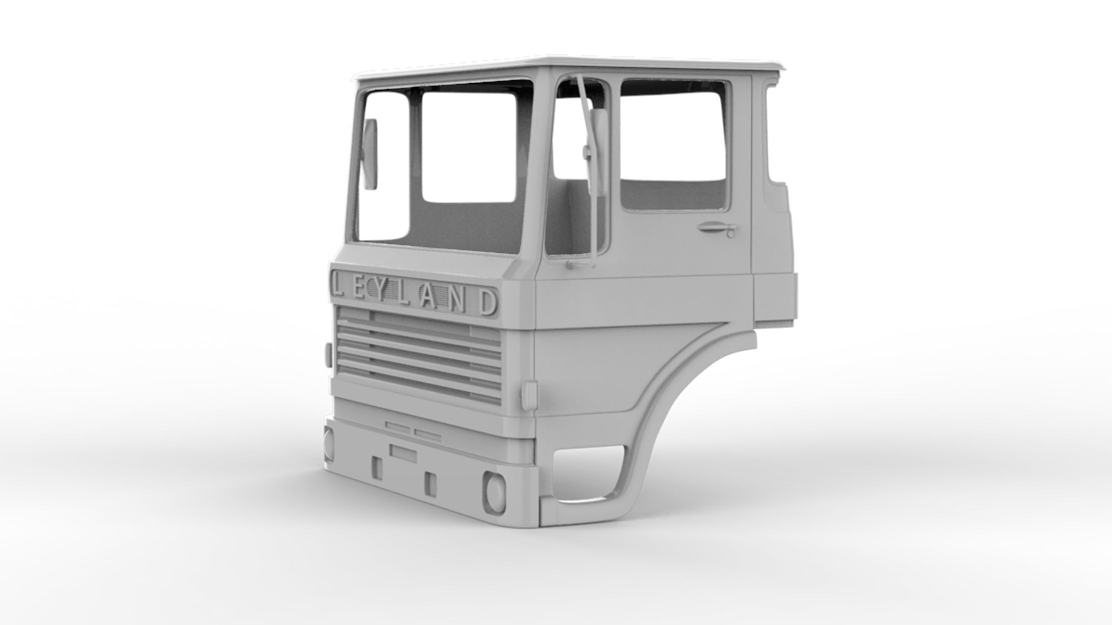 1977 Leyland Buffalo 4X2 3D print model_4