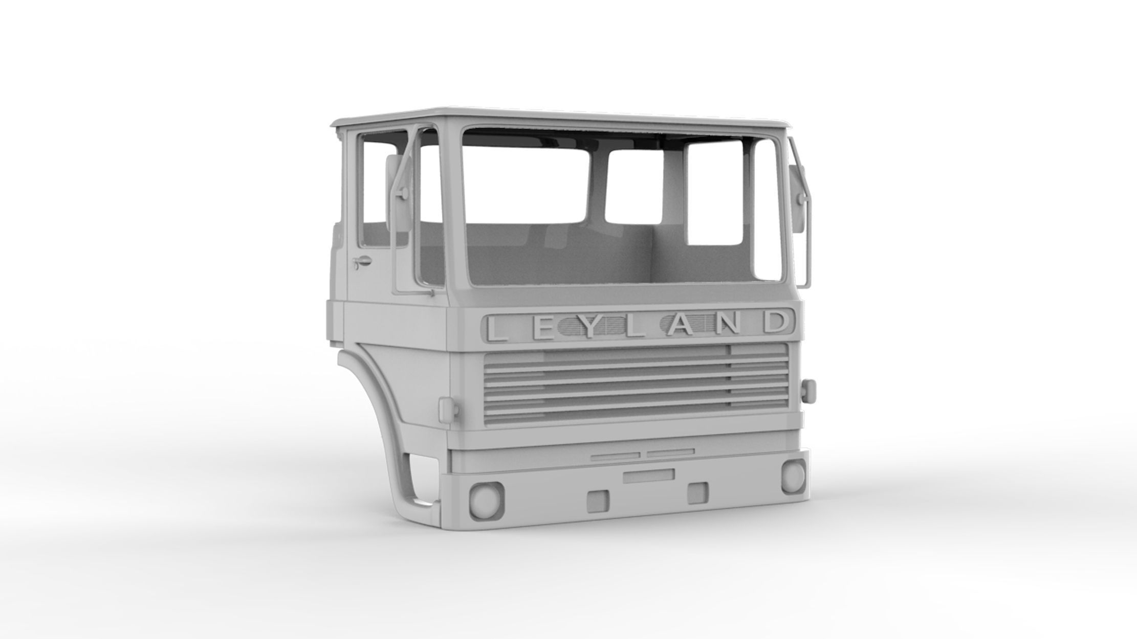 1977 Leyland Buffalo 4X2 3D print model_2