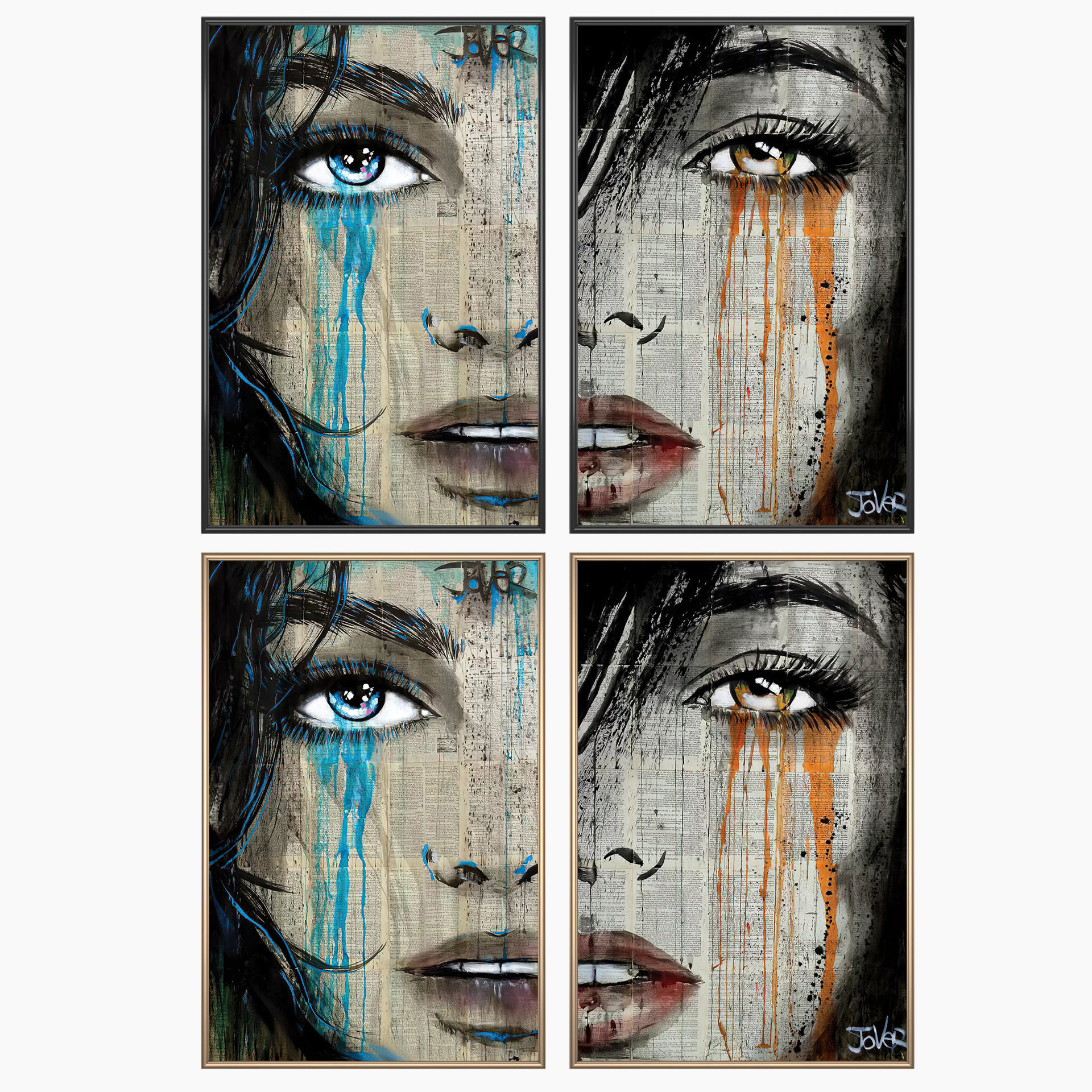 Wall Art Set 3772 3D model_1