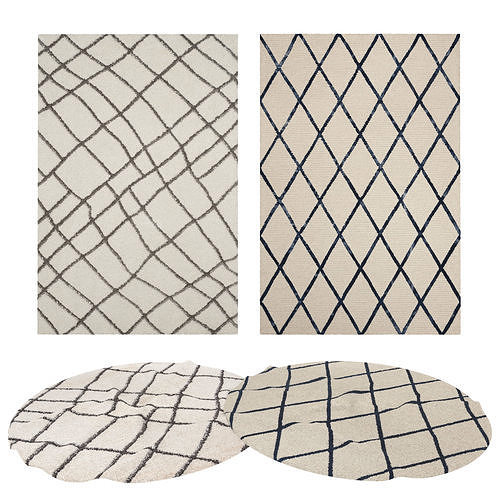 Rugs No 373 Low-poly 3D model