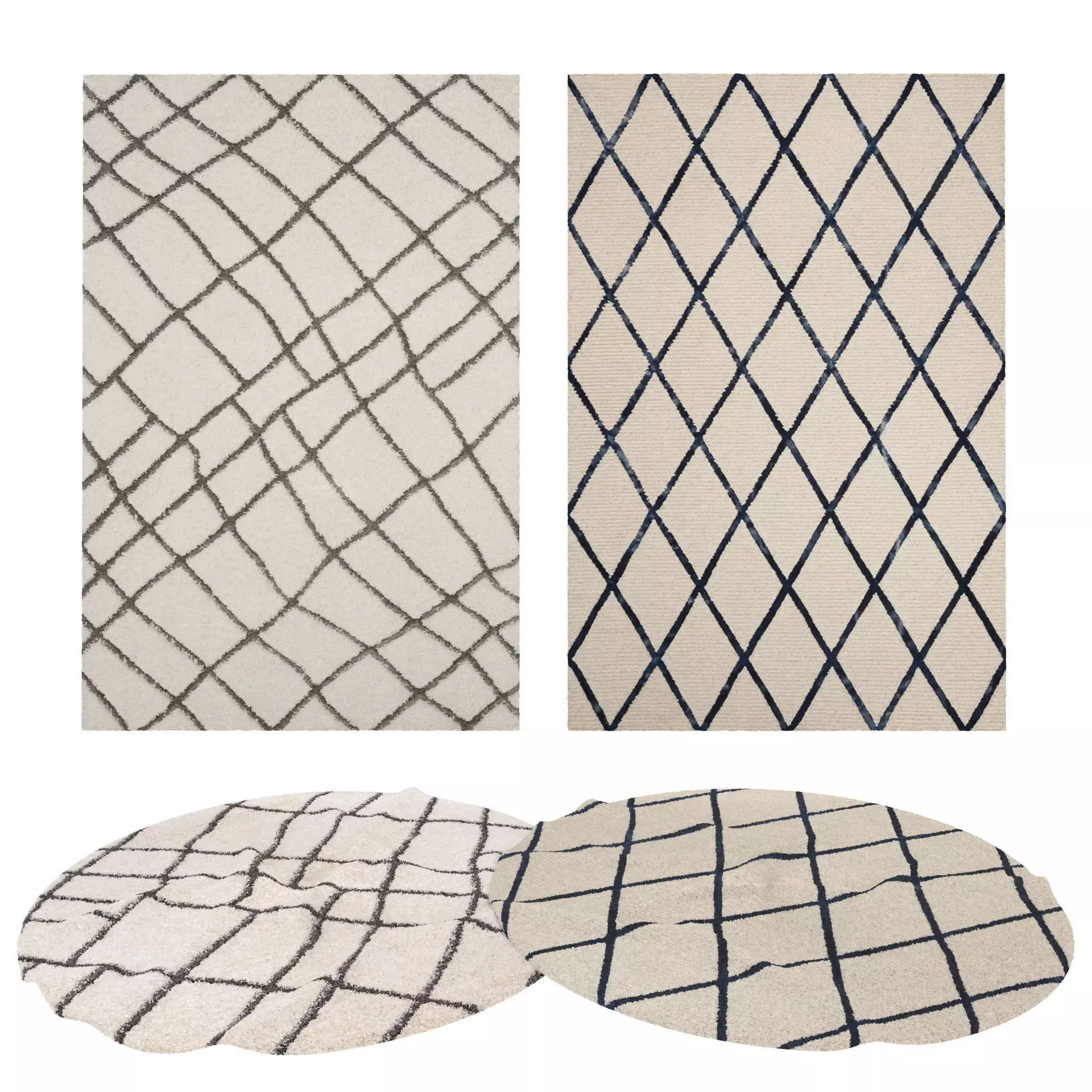 Rugs No 373 Low-poly 3D model