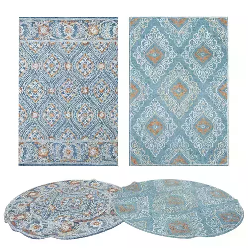 Rugs No 374 Low-poly 3D model