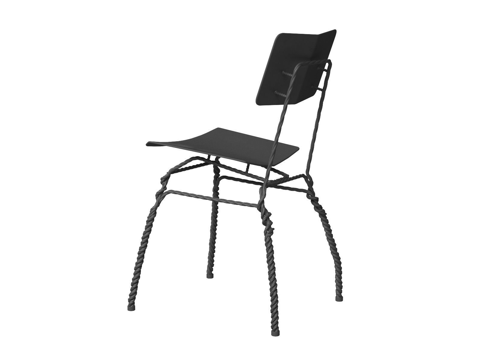 Twisted Chair 3D model_14
