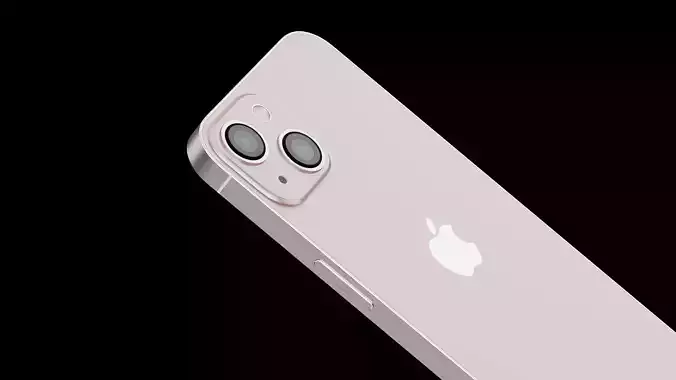 C4D modeling rendering - iPhone 13 3D model