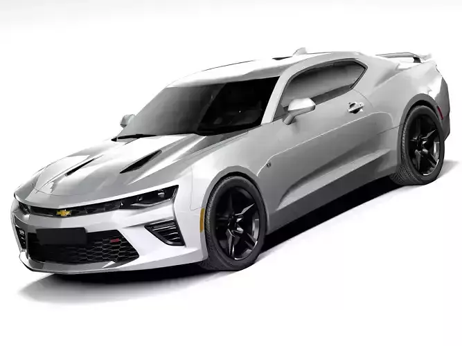  Chevrolet Camaro SS 2017 LowPoly
