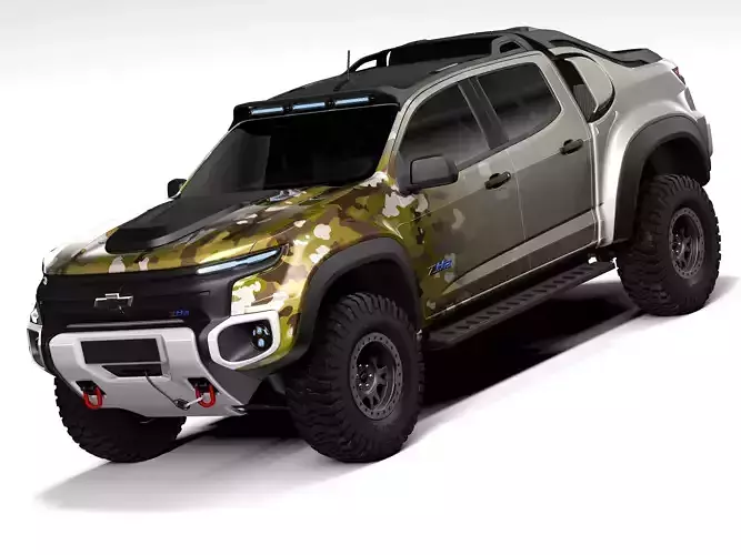 Chevrolet Colorado ZH2 2017 3D model