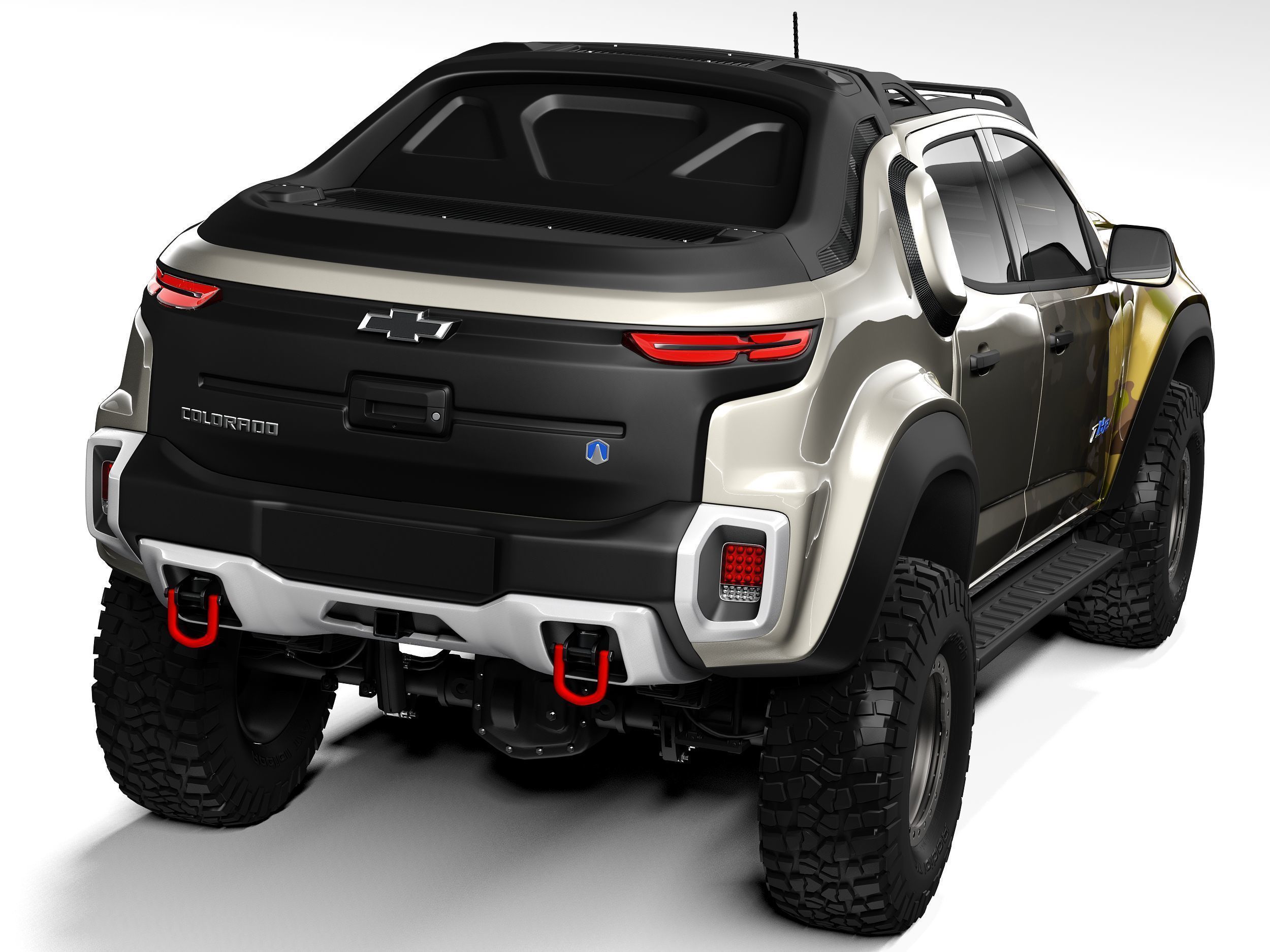 Chevrolet Colorado ZH2 2017 3D model_5