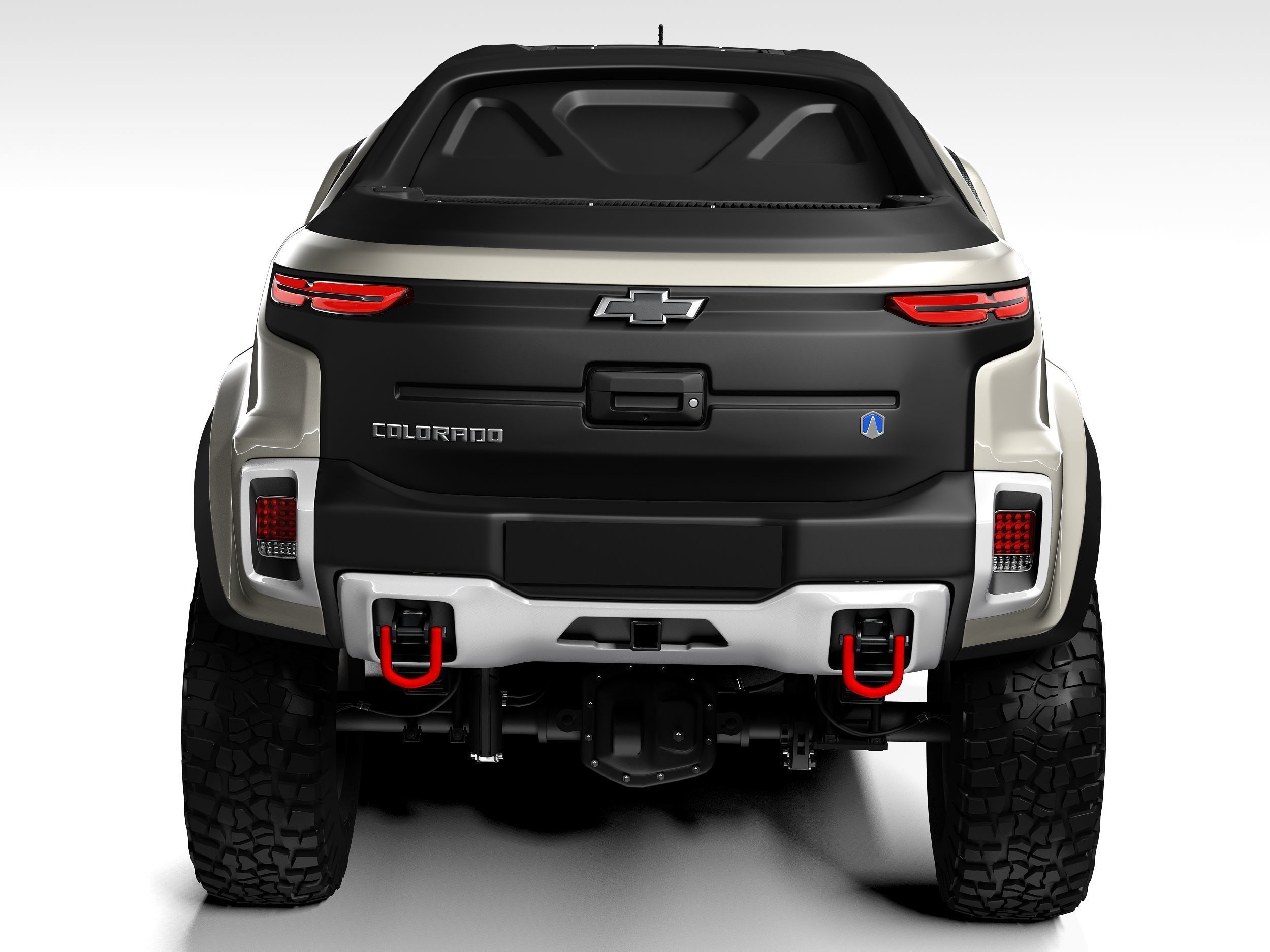 Chevrolet Colorado ZH2 2017 3D model_8