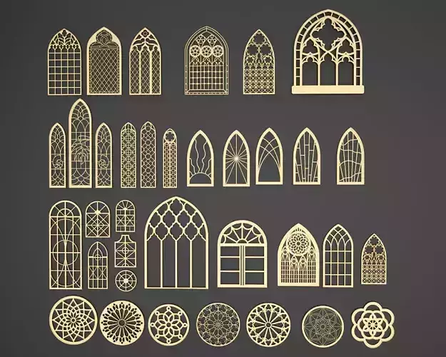 Gothic Windows Collections 2