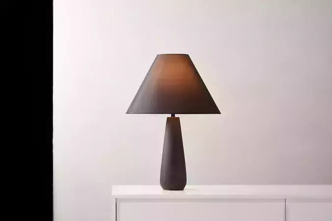 Polar Black Tbl Lamp