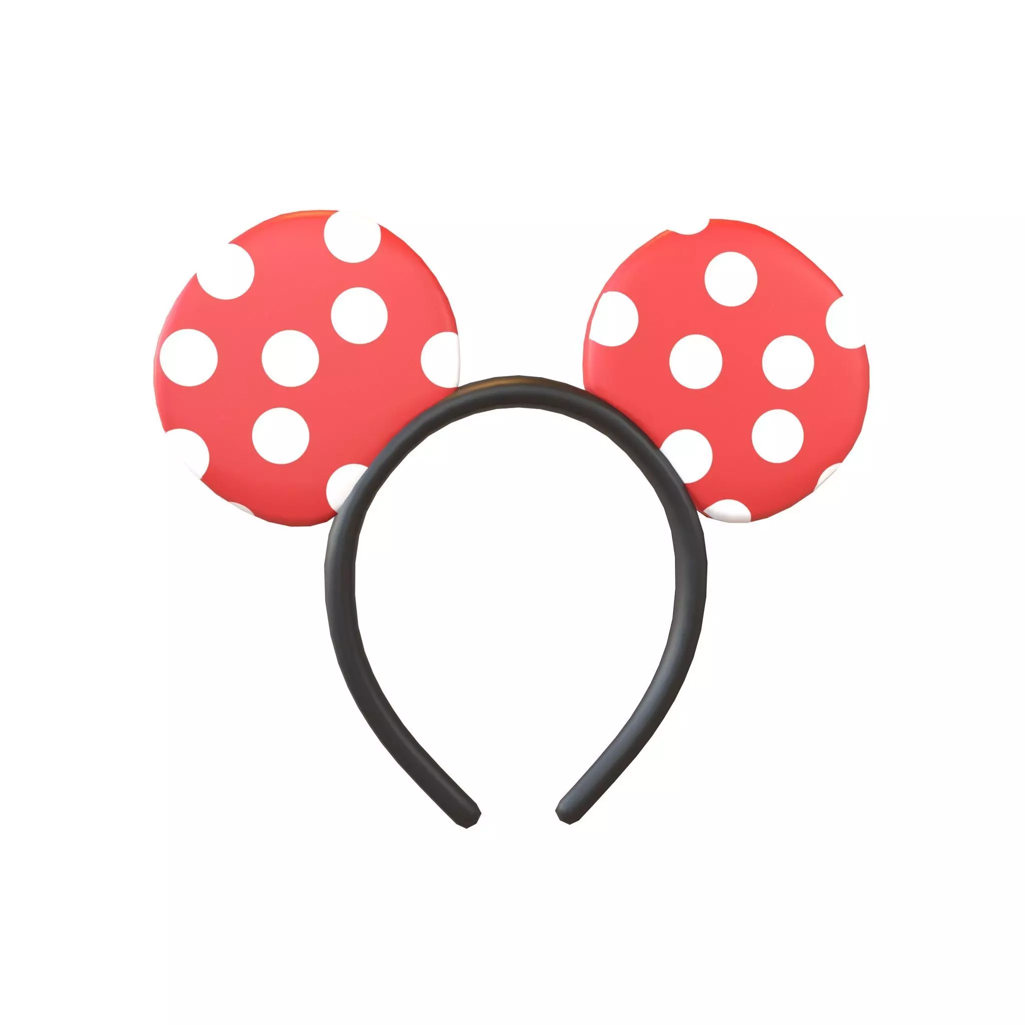 Mouse Hairband v1 005 Low-poly 3D model_0