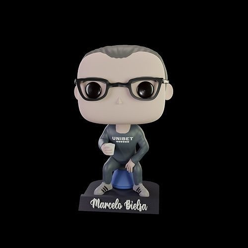 Custom POP - Marcelo Bielsa 3D print model