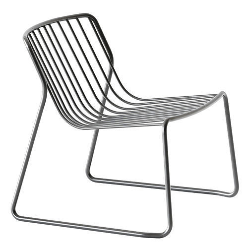Armchair Randa Nude LO by Arrmet 3D model