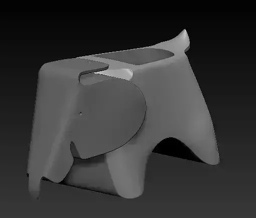 Elephant Planter Free 3D print model