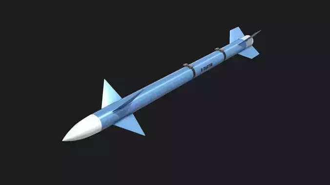 R-Darter Air to Air Missile Low-poly 3D model