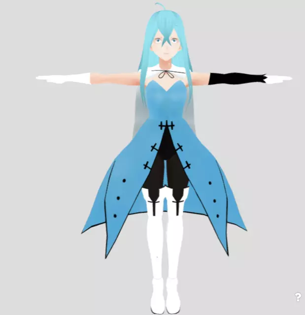 VIVY blender Free 3D model