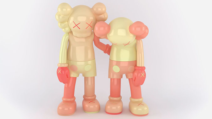 Kaws Homies Sculpture 3D print model