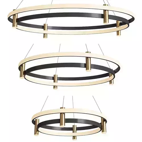 Terret modern pendant light - gold