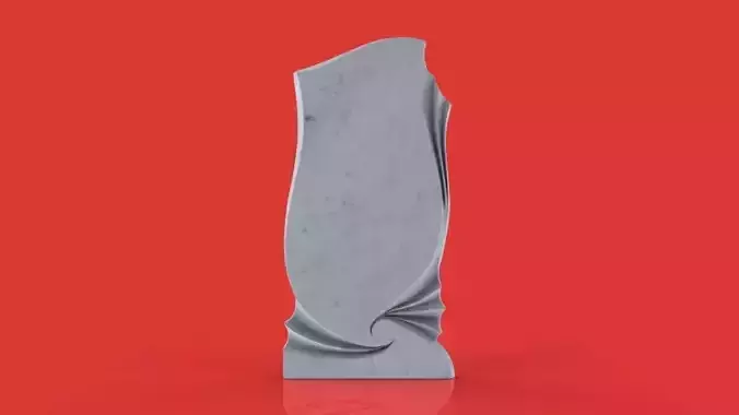 Memorial tombstone 3D print model