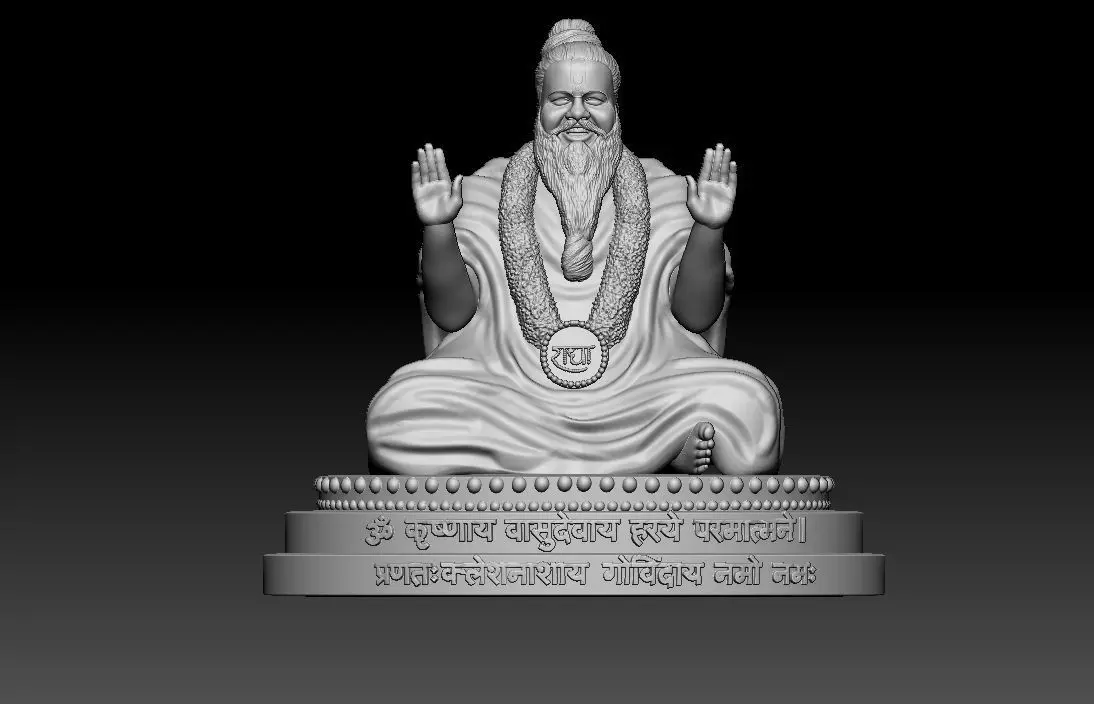 Premanandji Maharaj 3D print model_1