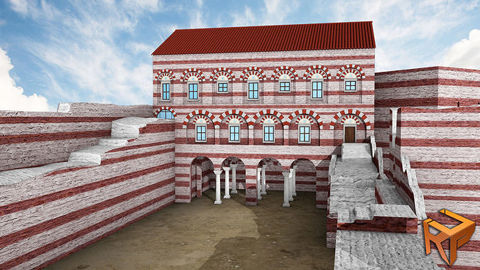  Blachernae palace 3D model