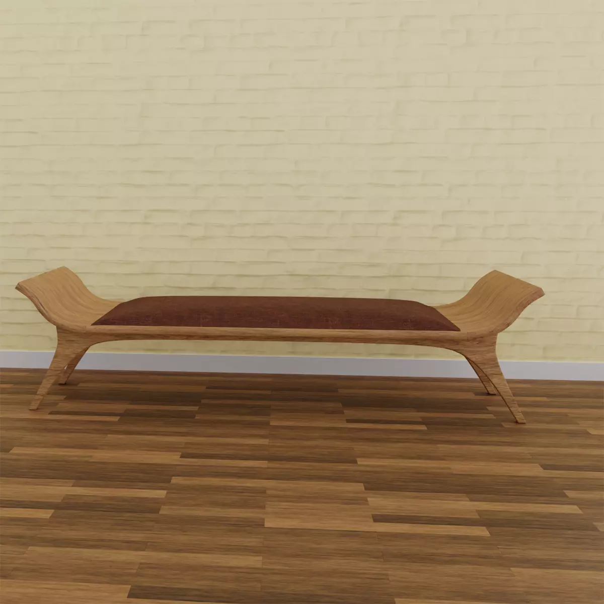 Marquesa Sutra Bench Free 3D model
