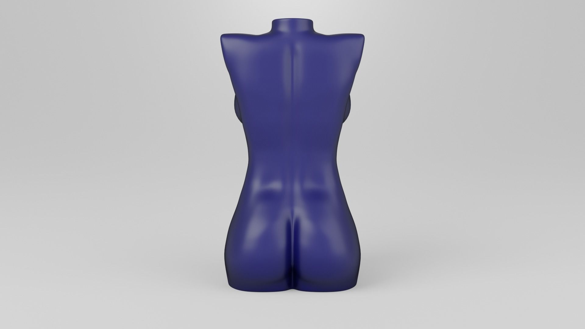 Female torso 2 3D print model_3