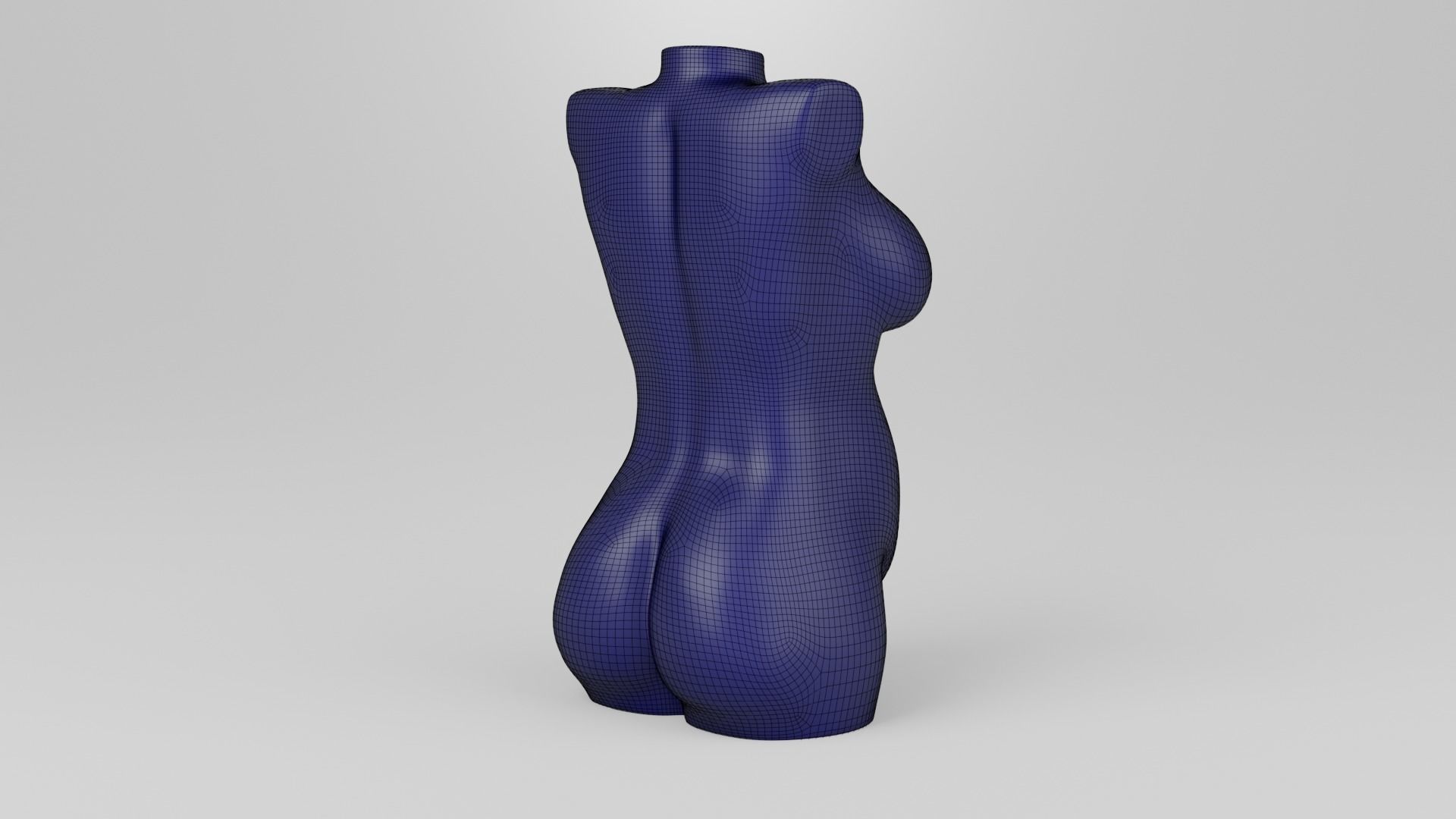 Female torso 2 3D print model_10