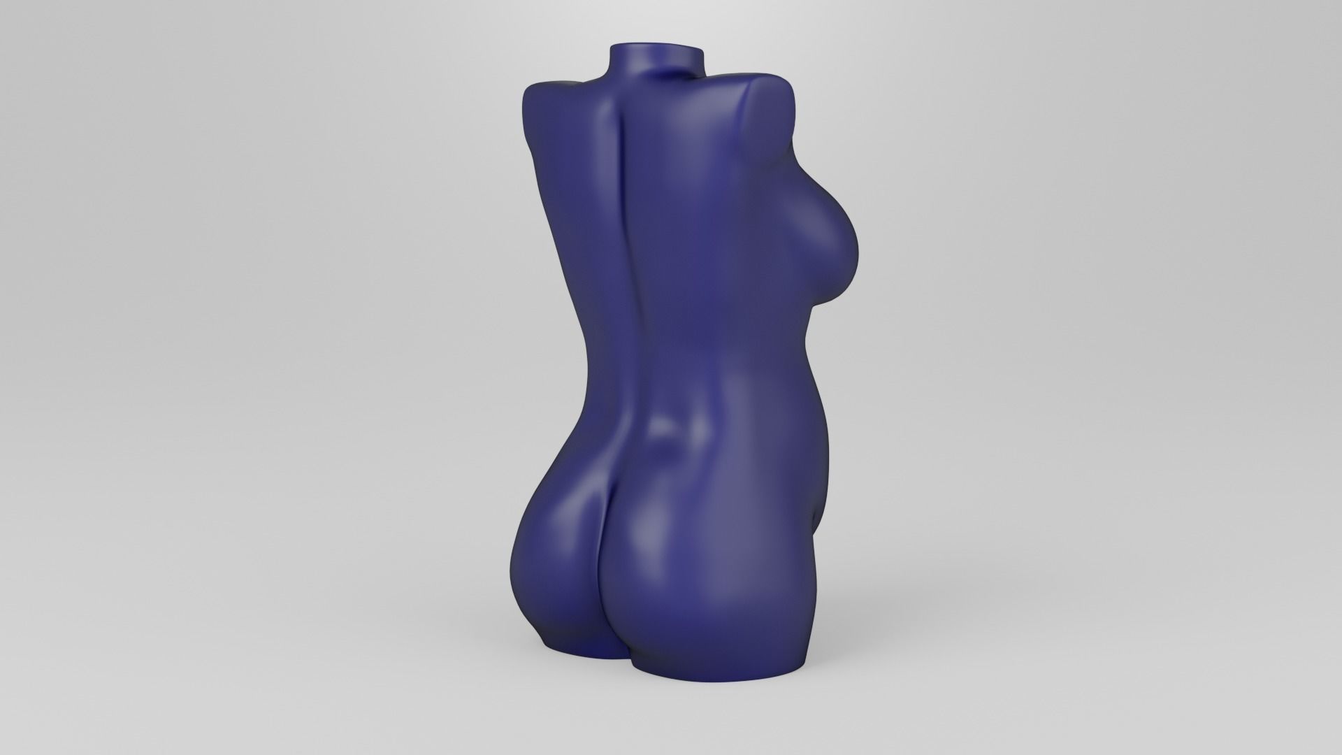 Female torso 2 3D print model_4