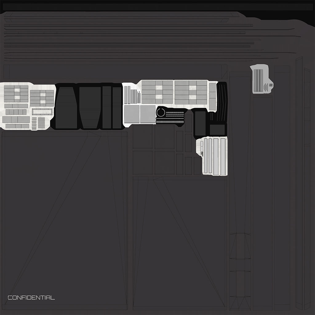 Generic External Hard Drive - GameReady Low-poly 3D model_8