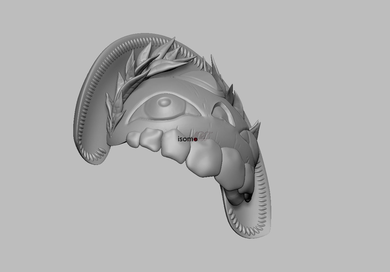 Hades Pauldron Shoulder Armor 3D Print Model Supergiant Games 3D print model_8