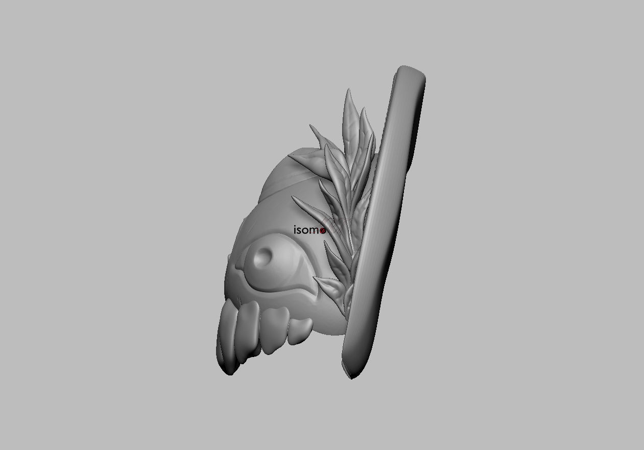 Hades Pauldron Shoulder Armor 3D Print Model Supergiant Games 3D print model_2