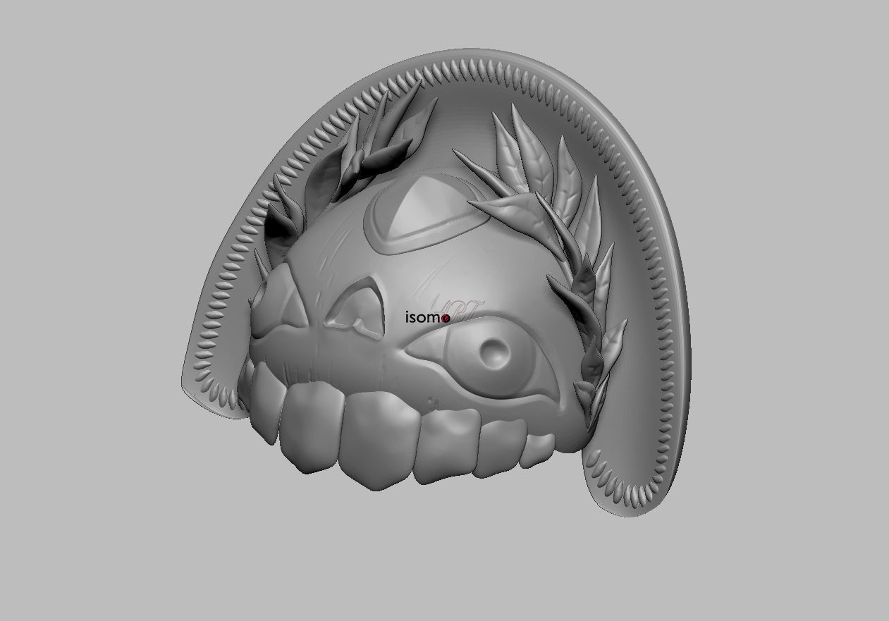 Hades Pauldron Shoulder Armor 3D Print Model Supergiant Games 3D print model_7