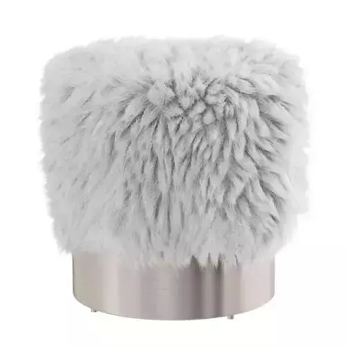 Doutzen Accent Stool 3D model