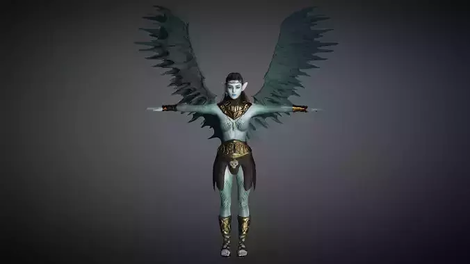 AAA Fantasy Female Character 09 The Avatar 