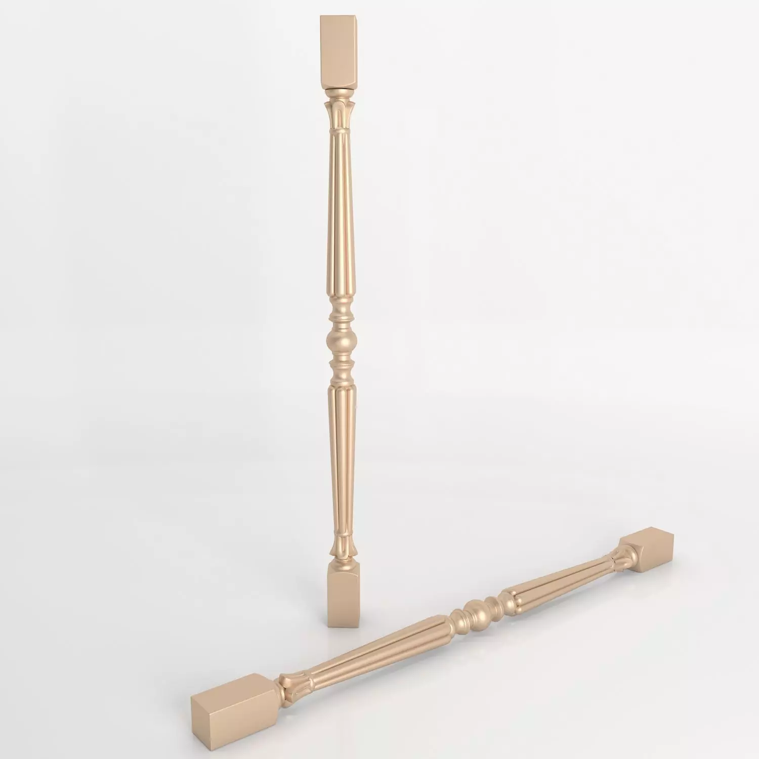 3D stair baluster for cnc and interior 3D print model 002 3D print model