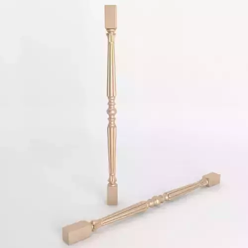 3D stair baluster for cnc and interior 3D print model 002