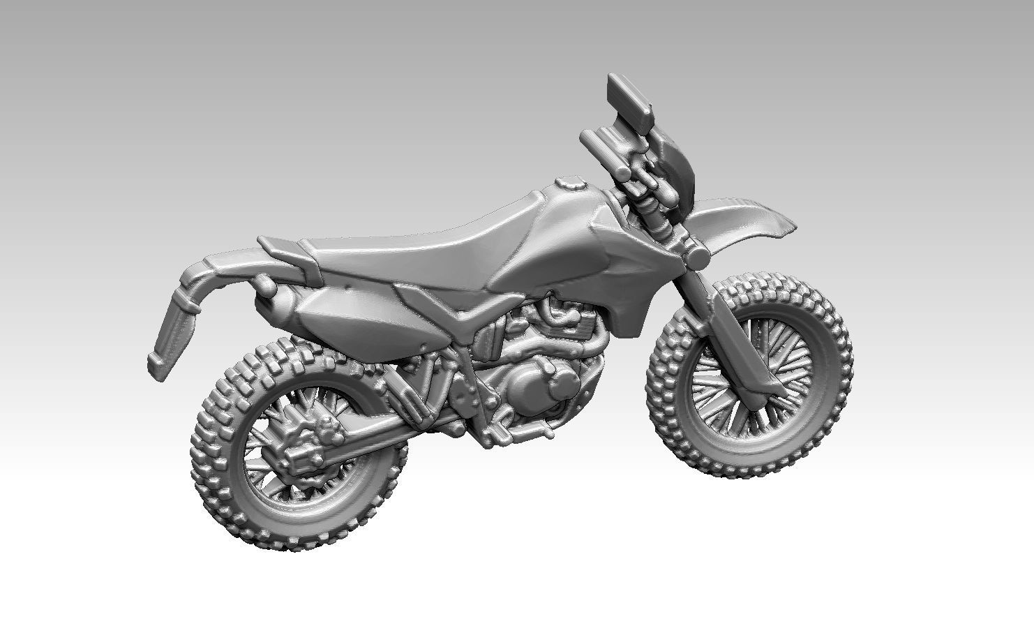 Enduro relief 3D print model_1