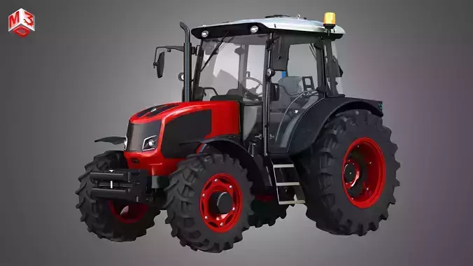 Ursus C-3120 Tractor 3D model