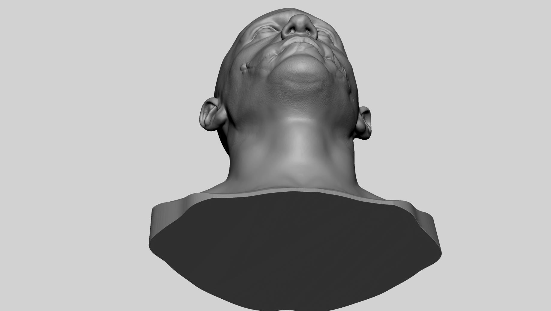 Heath Ledger  - The Joker Bust 3D print model_11