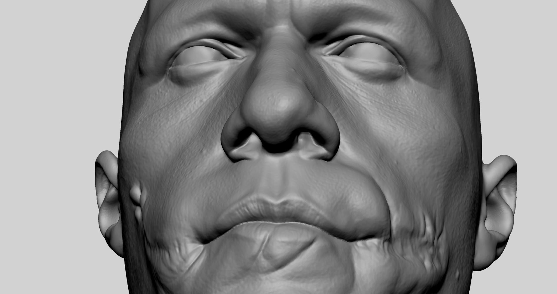 Heath Ledger  - The Joker Bust 3D print model_13