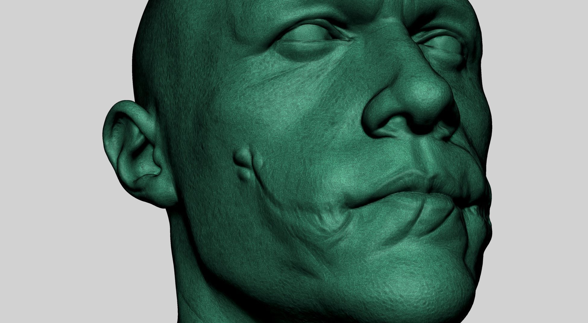 Heath Ledger  - The Joker Bust 3D print model_16
