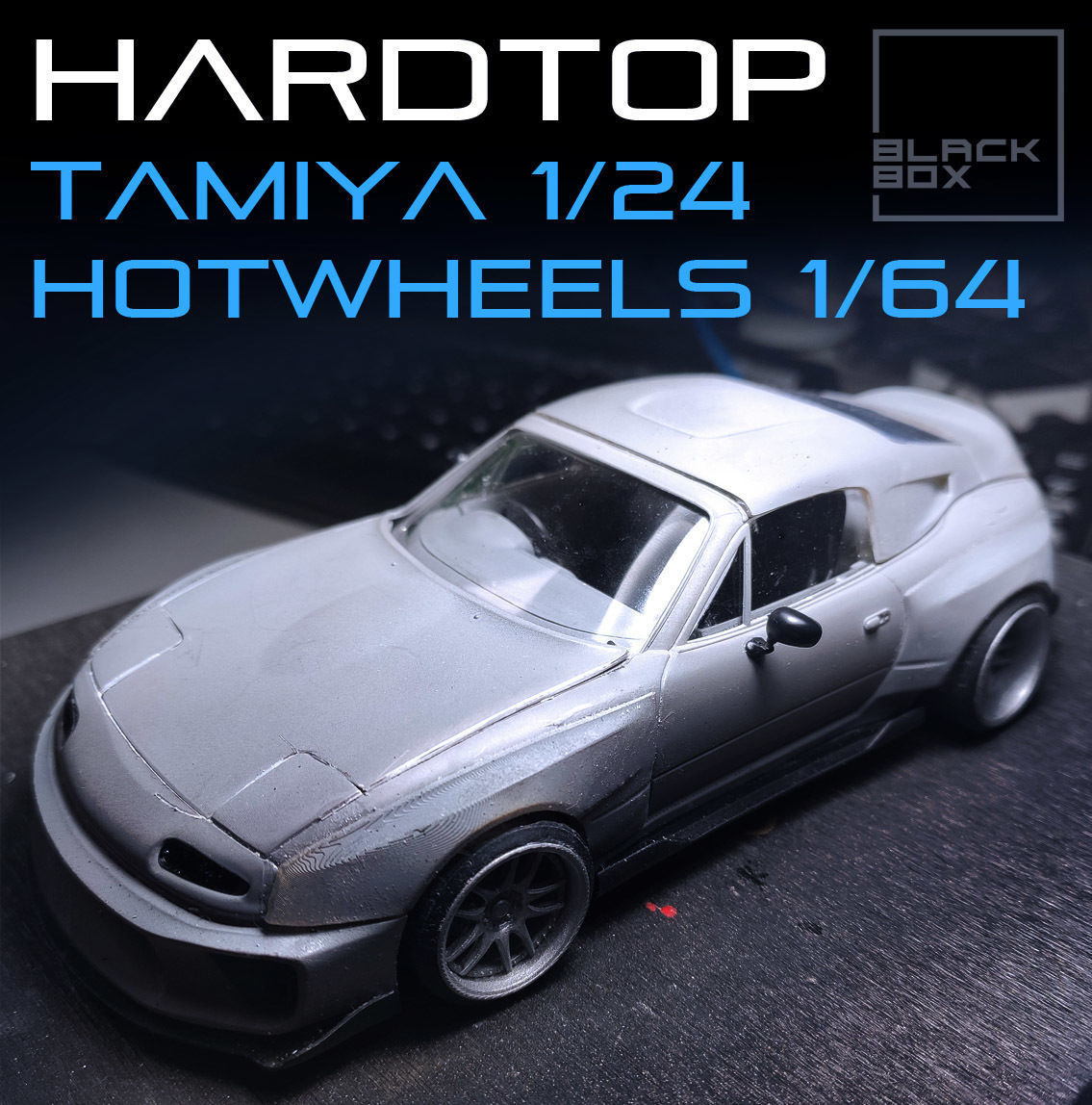 MAZDA MIATA HARDTOP For TAMIYA 1-24 and HOTWHEELS 1-64 3D print model_1