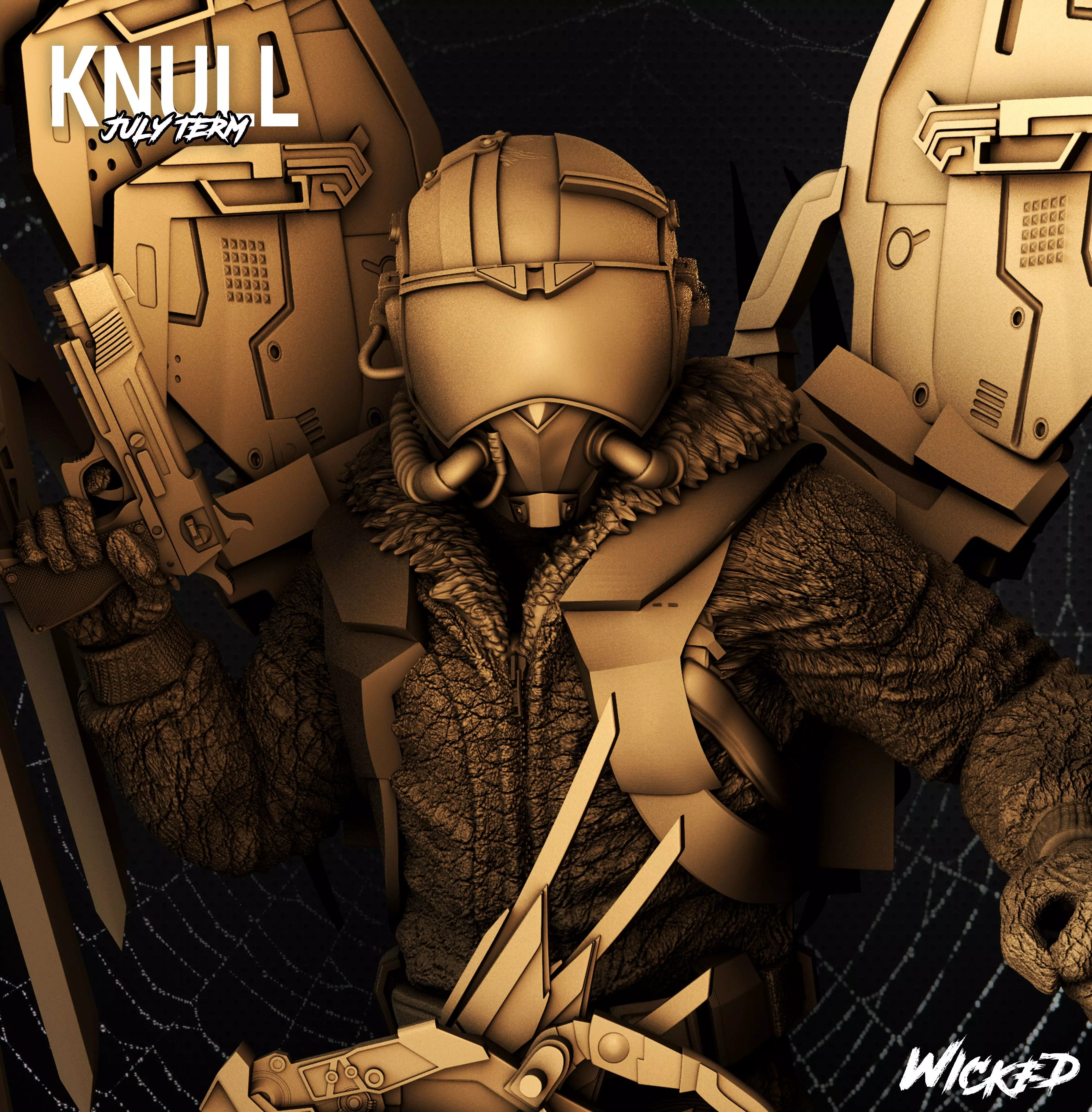 Wicked Marvel Vulture Bust STLs 3D print model