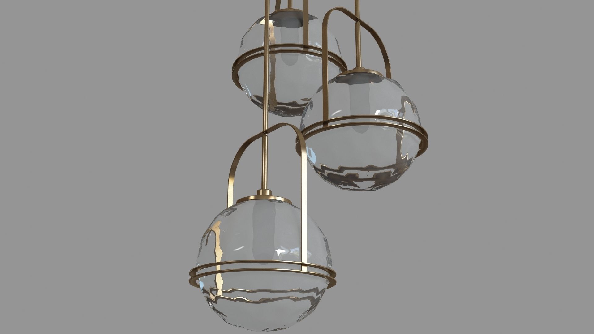 Mimac 3 Lt Cluster Pendant 3D model_4