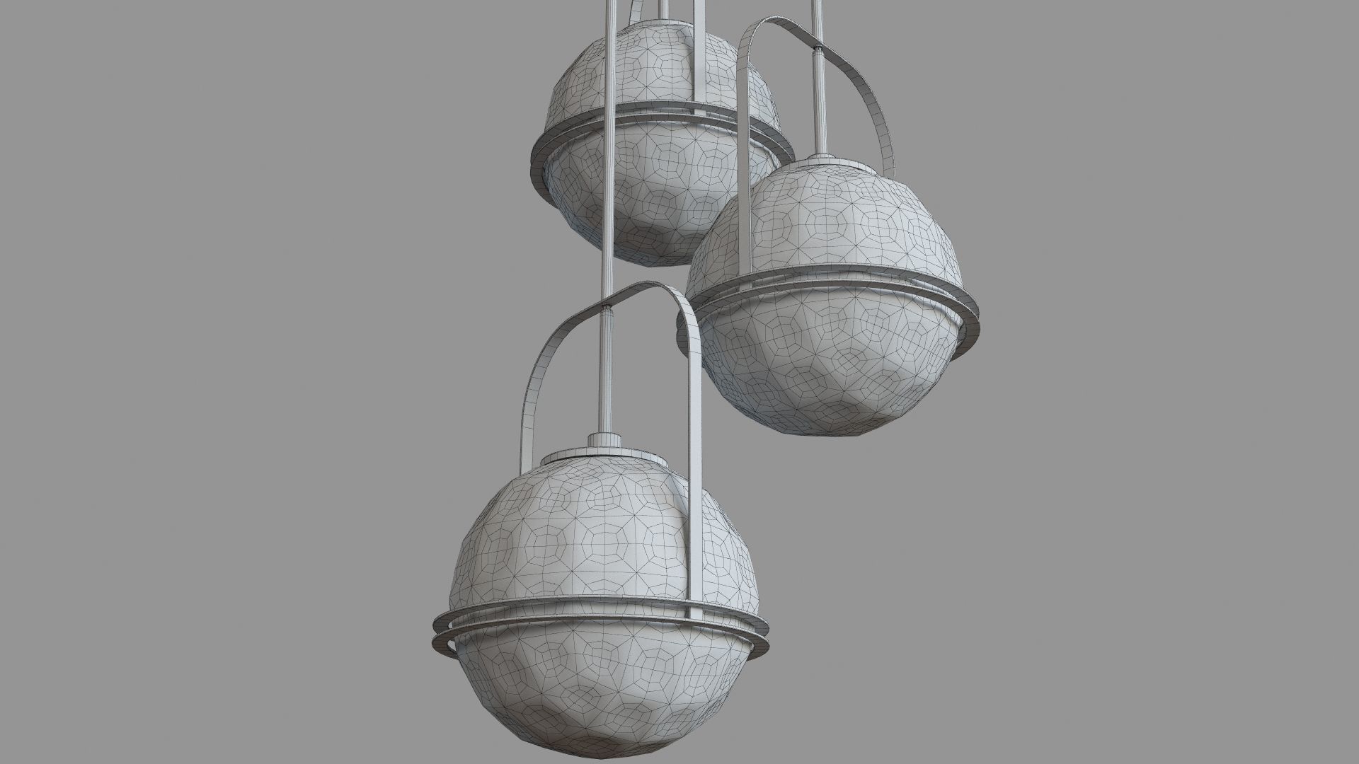 Mimac 3 Lt Cluster Pendant 3D model_5