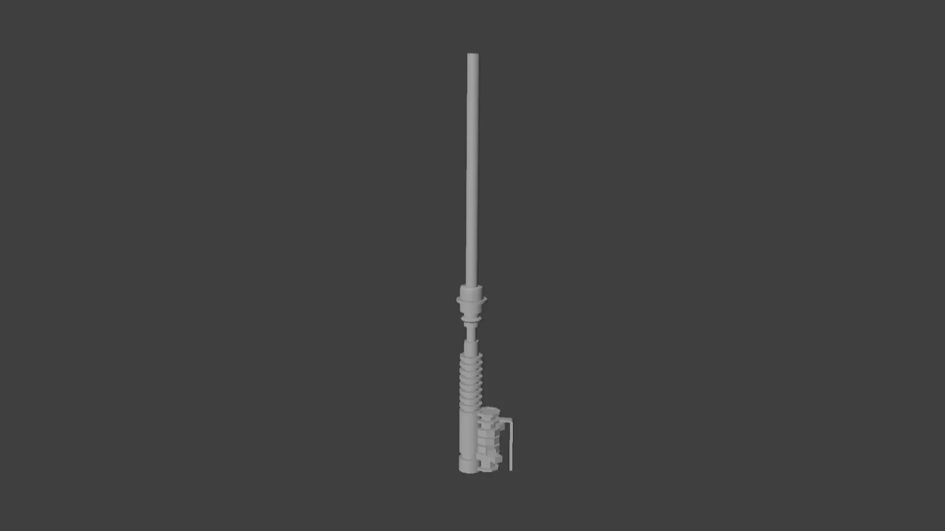 Light Saber Free 3D model_0