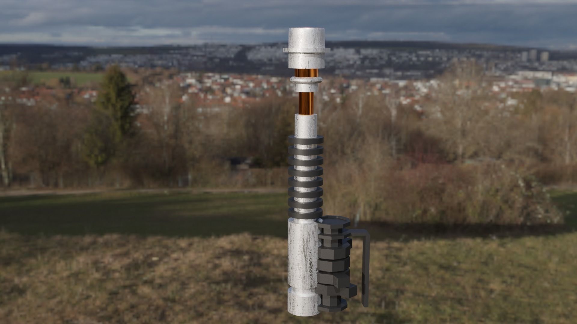 Light Saber Free 3D model_2