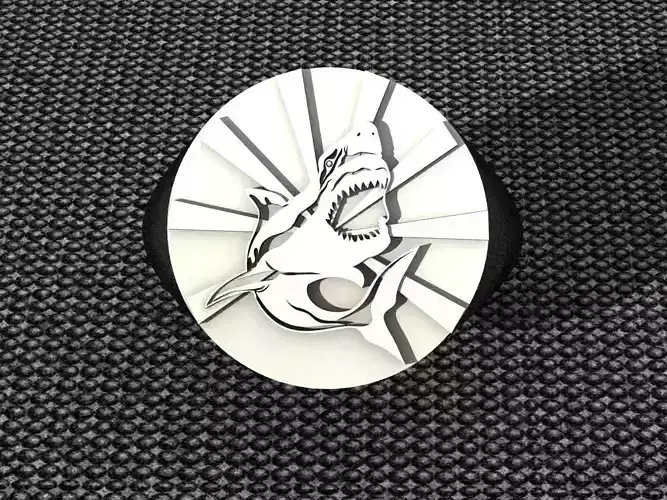 Shark Ring chevalier