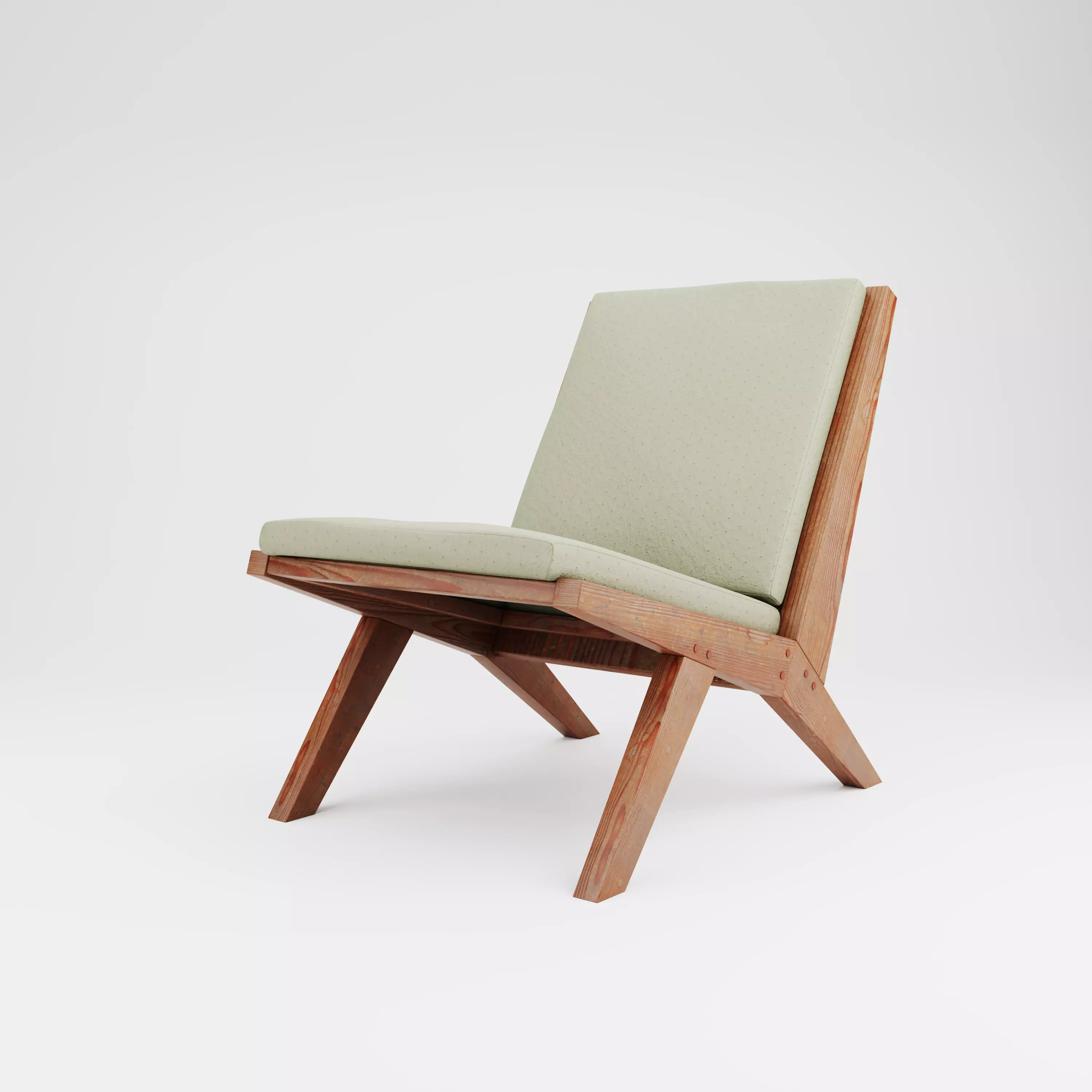 Kepner Lounge Chair 3D model Free 3D model
